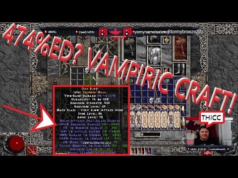 Project Diablo 2 [S3] Vampiric Crafted Thunder Mauls #1