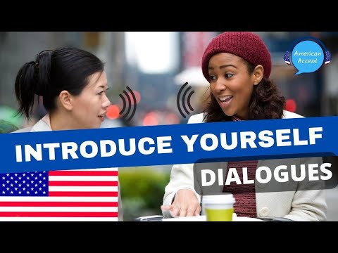 Introduce Yourself In English | American Accent