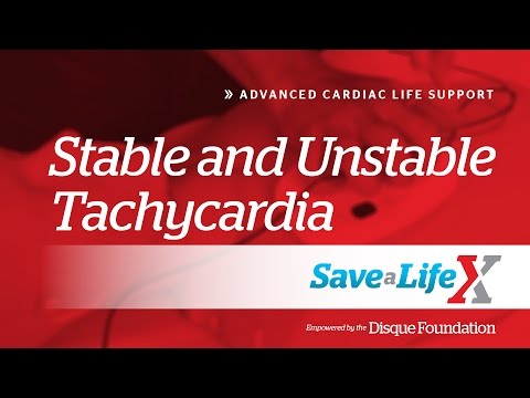 22. SaveALifeX: ACLS - Stable and Unstable Tachycardia