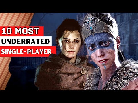 10 MOST Underrated SINGLE PLAYER Games | PC,PS4,PS5,SWITCH,Xbox series