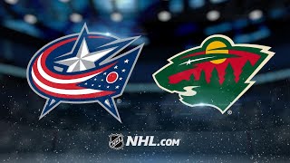 Wennberg, Blue Jackets take down Wild in OT, 5-4