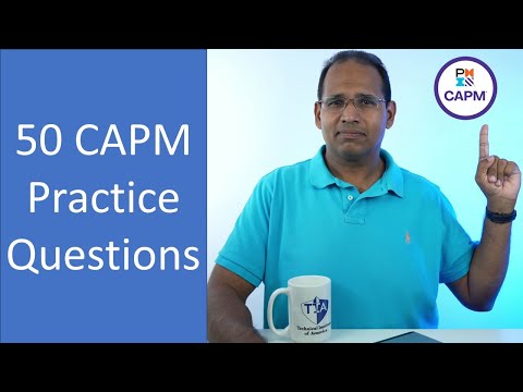 50 CAPM Practice Questions for the current Exam
