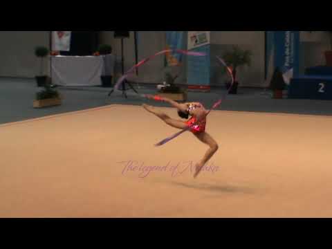 Gillian LEOPOLD (FRA) ribbon - 2012 Calais junior AA