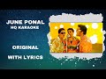 June Ponal Karaoke Tamil Karaoke With Lyrics Full Song High Quality