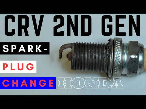 HOW TO CHANGE SPARK PLUGS / CRV 2nd GEN HONDA