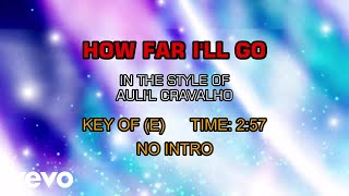 Auli&#39;i Cravalho - How Far I&#39;ll Go (Karaoke)