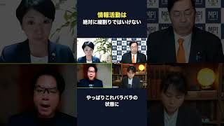 【参政党】情報活動は絶対に縦割りではいけない　国家情報局に求められる統合力
