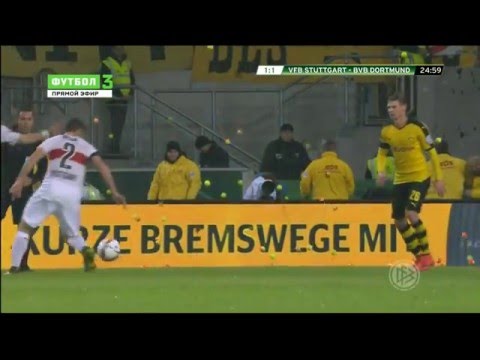 Angry Soccer Fans Throw Hundreds Of Tennis Balls On Field