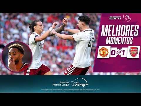 Gols e lances de Manchester United x Arsenal