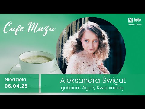 Aleksandra Świgut w Cafe "Muza"