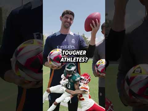 DeVonta Smith and Thibaut Courtois play This or That!