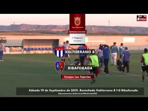 Valtierrano "B" 1-0 Ribaforada (J2, 2014/15)