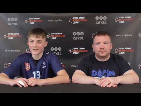 CEYBL U13 - Press conference, 10.2.2023, Sršni Písek - Válečníci Děčín