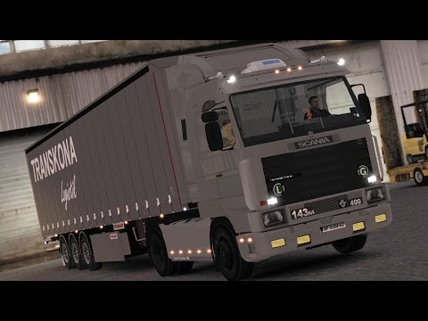 ETS 2 1.24 ProMods 2.03 Scania 143M-400 Rotterdam - Grimsby