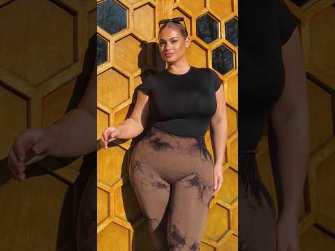 Ханна Бонни ~ Высокая, фигуристая, гламурная королева больших размеров, краткие факты #шорты