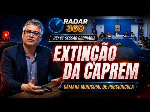 React: Câmara discute extinção da CAPREM em Porciúncula #previdencia #rj #política #economia