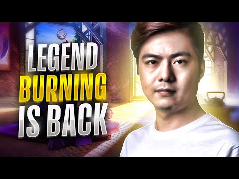 LEGEND BURNING IS BACK TO PRO DOTA 2 !!