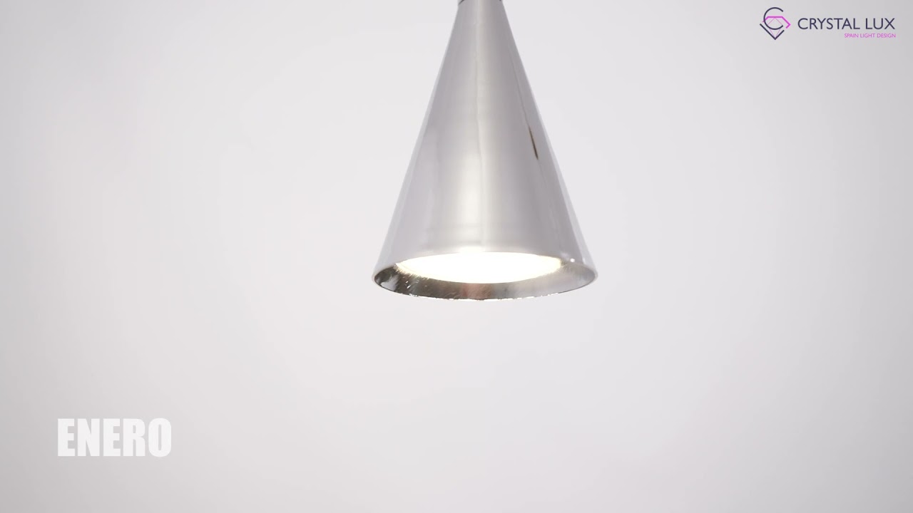 Светильник подвесной 8 см, Crystal Lux ENERO SP1 COPPER Медь