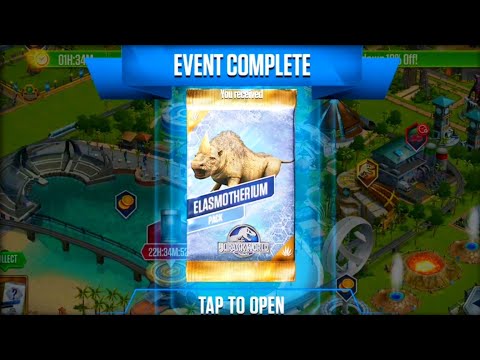 Elasmotherium Unlock | Jurassic World The Game