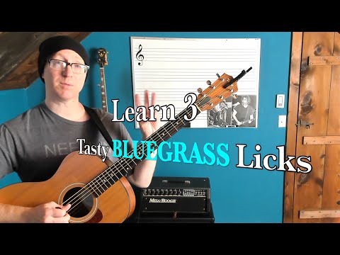 How To Play Three Killer Bluegrass Licks In G Major 4K