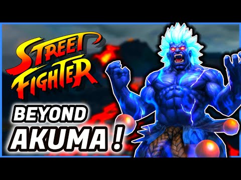 Beyond Akuma! - Terrifying Story of the Oni Form - A Street Fighter Character Documentary