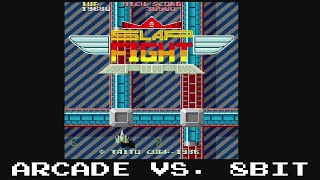 Arcade Vs 8 Bit - Slap Fight