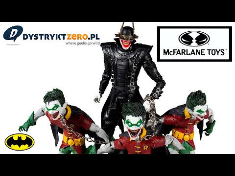 Zestaw figurek DC Multiverse - The Batman Who Laughs with the Robins of Earth
