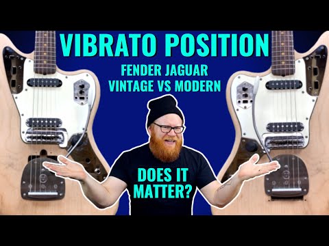 Fender Offset Vibrato Position: Does it Make a Difference???
