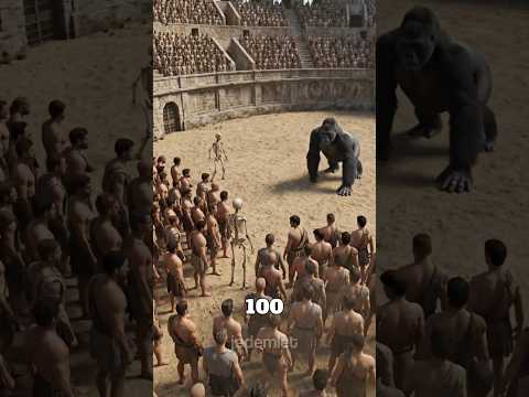 100 Coveka vs Gorila? 🦍