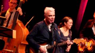 &quot;Strange Overtones&quot;- David Byrne - St Ann&#39;s - Brooklyn -January 8 2014