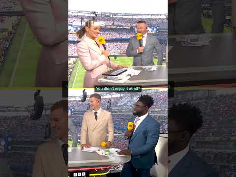 Wayne Rooney's half time analysis - BBC