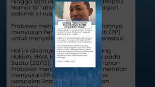 Perpol 10/2025 Tuai Polemik, Prabowo Ambil Sikap dan Instruksikan Langkah Tegas