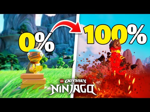 I 100%'d NINJAGO in LEGO Fortnite Odyssey.. Here's How! (Full Quest Guide)