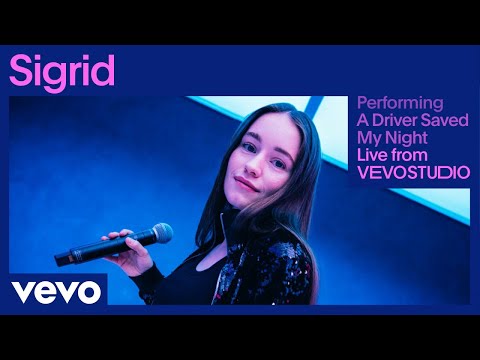 Sigrid - A Driver Saved My Night (Live) | Vevo Studio Performance