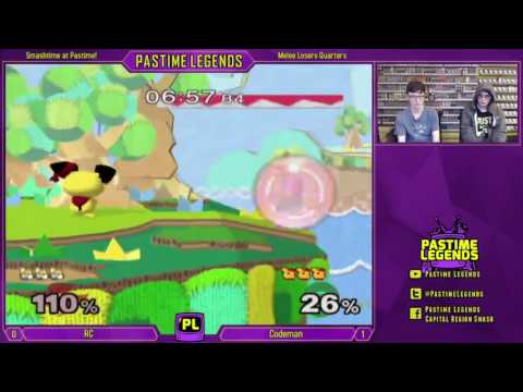 SaP Melee 12/1/16: RC (Fox/CF) vs Codeman (Pichu)