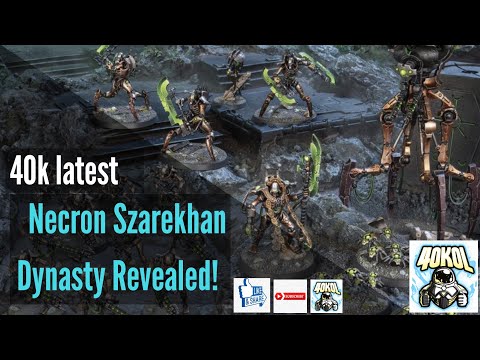 Warhammer 40k News: Necron Szarehan Dynasty Revealed / 25 June 2020