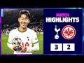 Heung-Min Son scores BRILLIANT brace in Champions League THRILLER | HIGHLIGHTS | Spurs 3-2 Frankfurt