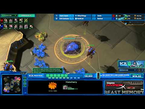 SC2L Week 4 - TeamLiquid vs Evil Geniuses G2
