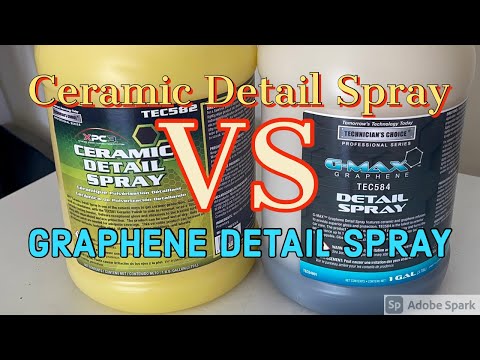 Technician’s Choice 582 Ceramic Detail Spray VS. 584 G-MAX/auto detailing
