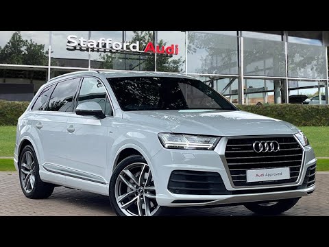 Approved Used Audi Q7 S line 45 TDI quattro 231 PS tiptronic at Stafford Audi.