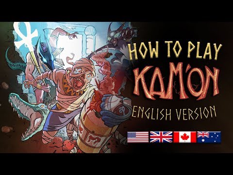 HOW TO PLAY KAMON - Now Live on Kickstarter!