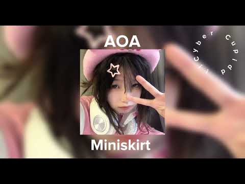 Miniskirt - AOA //sped up (nightcore)