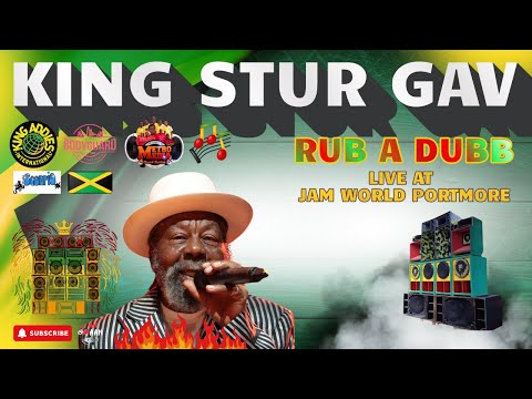 👑 King Stur Gav Daddy U-Roy Sound Live from Jam World, Portmore Jamaica 2007! Reggae Legends Unite!