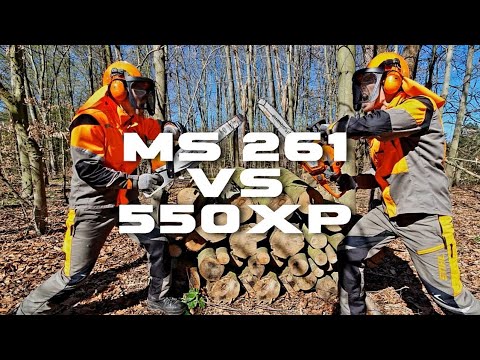 MS 261 vs. 550 XP2 | STIHL vs. HUSQVARNA