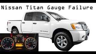2004-2015 Nissan Titan and Armada Speedometer Failure | Bad Cluster Fuel Gauge Problems