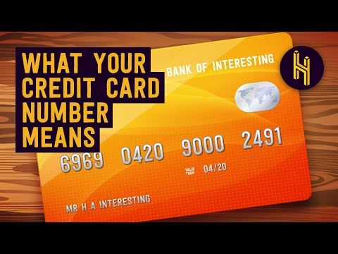 The Secret Meaning of the 16 Digits on Credit Cards