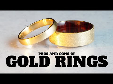 Pros and Cons of Gold Rings