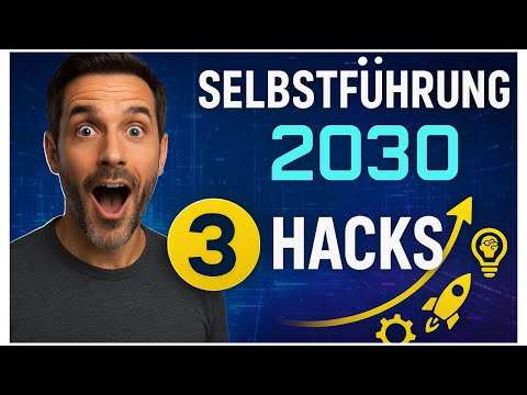 Selbstführung 2030: Mit 3 Hacks zündest du deine KI-Power