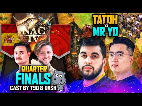 NAC 4 - QUARTERFINAL - TATOH vs MR YO - T90 and DASH casting!