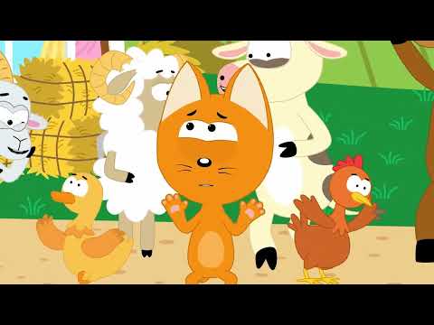 ПРЕМЬЕРА! 🐱 Котэ ТВ - Песенка котёнка о животных | Мультсборник для детей